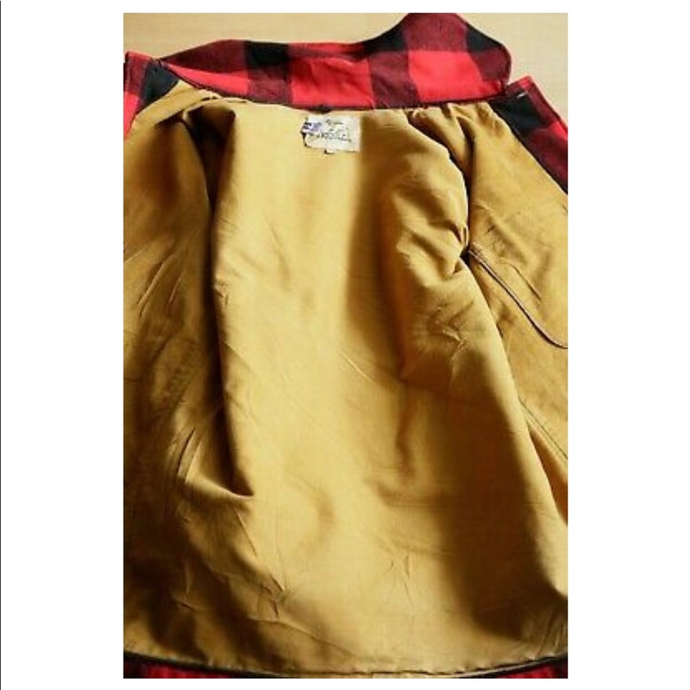 One Of A Kind Vintage Woolrich Buffalo Plaid - Picture 8 of 9